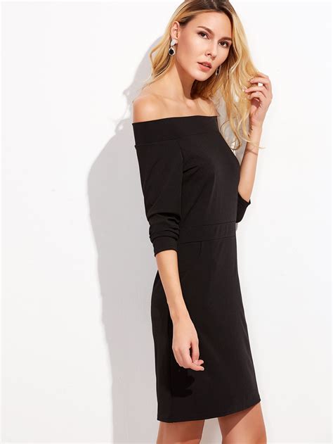 vestito shein nero|shein vestidos for women.